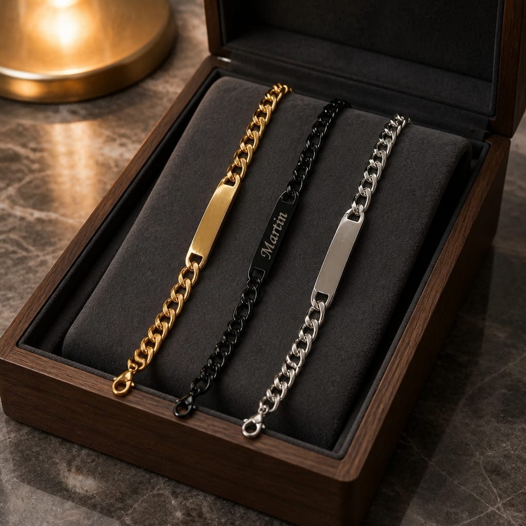 Herren-Armband in Geschenk-Box